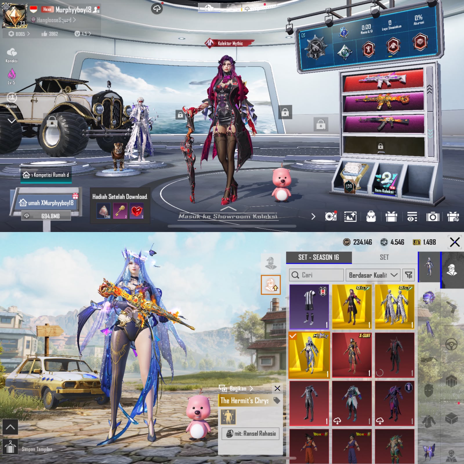 M4 CRIMSON LVL 6 39 LAB KILMESS SET RAME