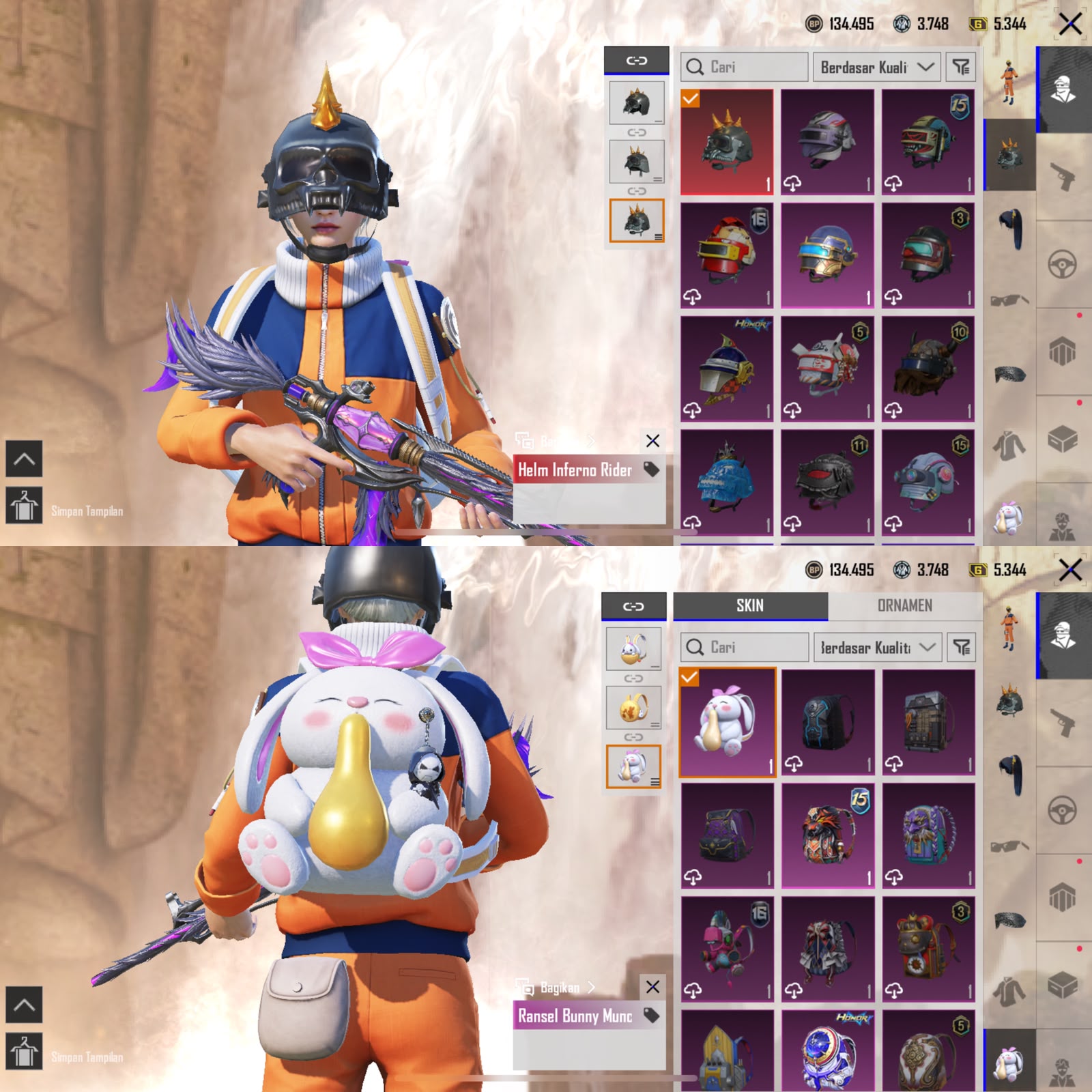 HELM INFERNO M4 SHINOBI LVL 5 SET GREEN SCREEN