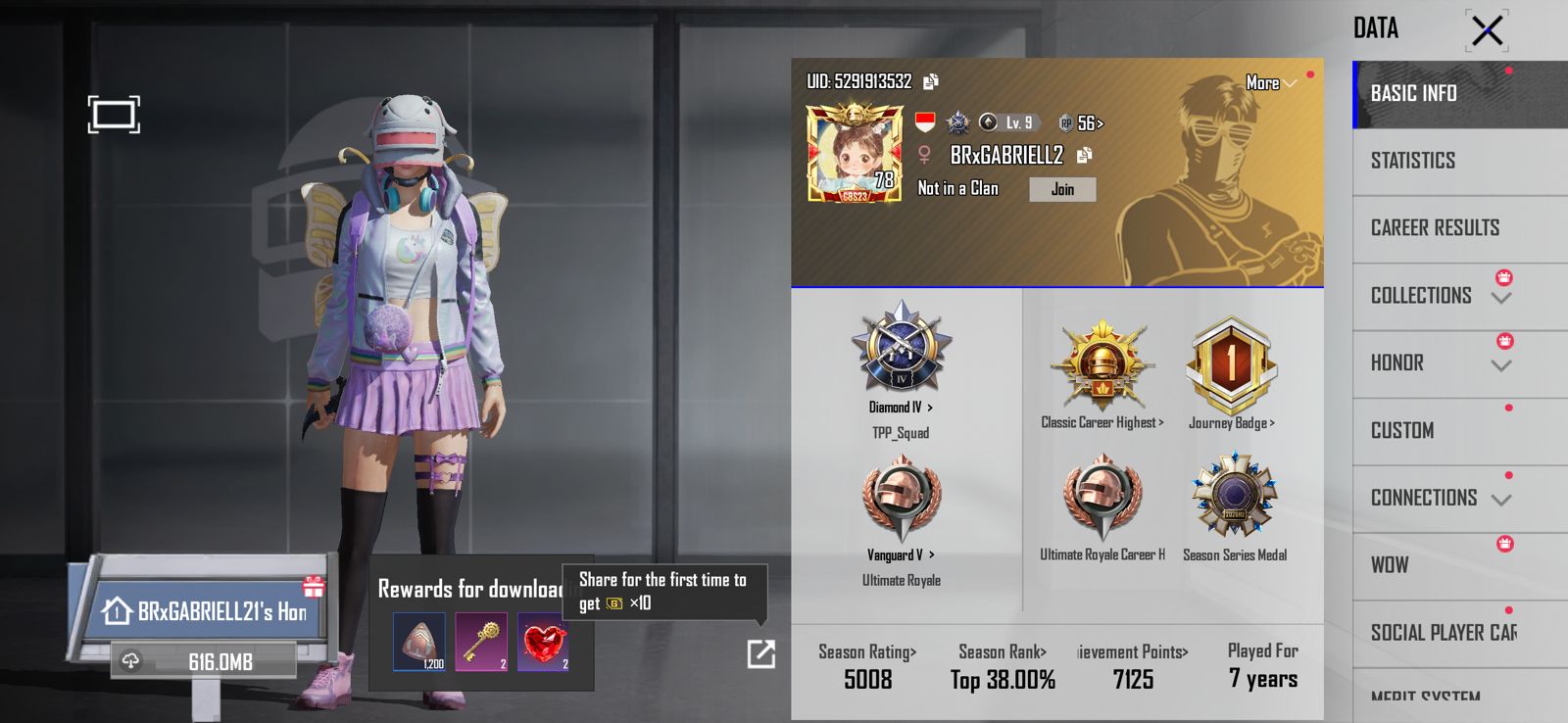  M4 The fool Lvl 5,  Conqueror C8S23