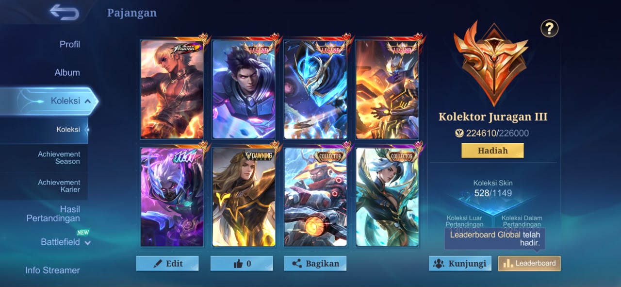 Akun keren murah