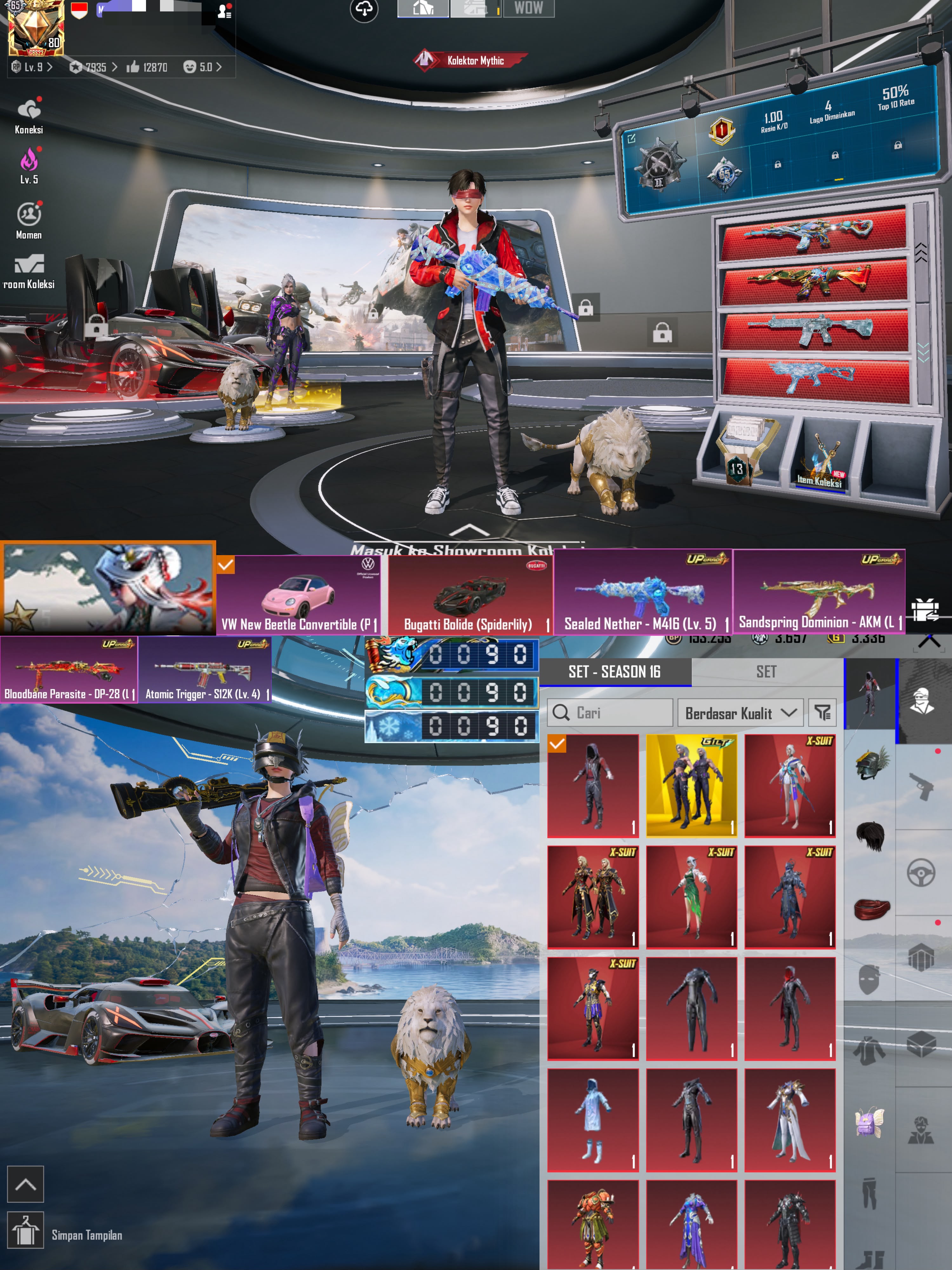 xsuit lv 5 senjata gacor