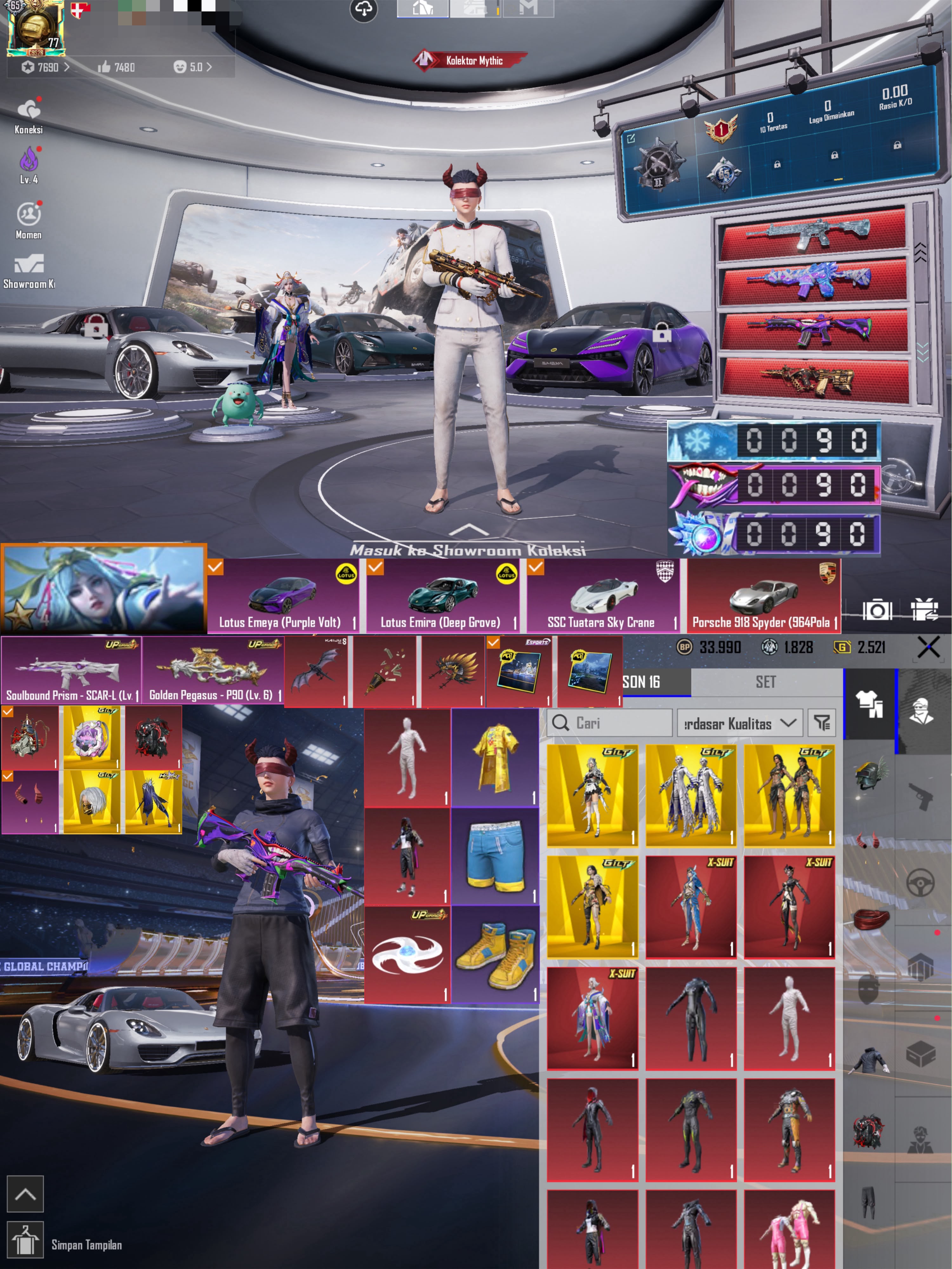 AKUN GANTENG AUG KOIN 3 M4 MAX 2 XSUIT LV 4